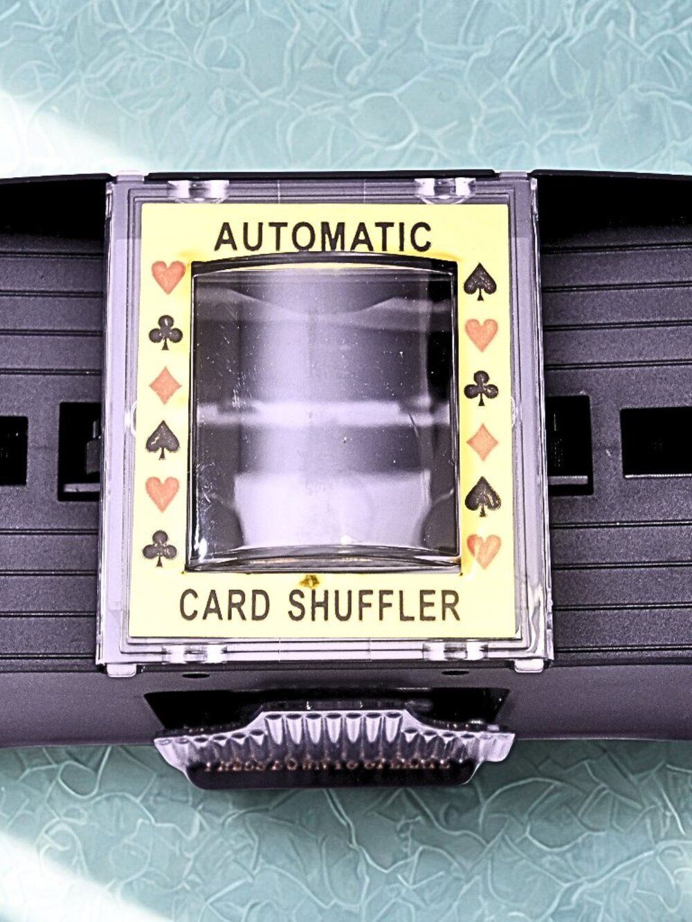Automatic 2 Deck Card Shuffler Battery Operated Tested Working w/ Box